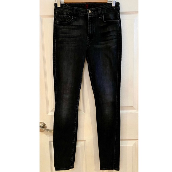 7 For All Mankind High Waisted Skinny jeans - Picture 3 of 4